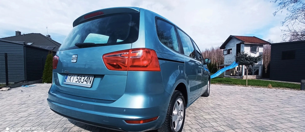 Seat Alhambra cena 29900 przebieg: 263682, rok produkcji 2011 z Daleszyce małe 596